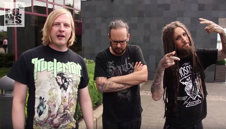 F.U.MS with members of Korn